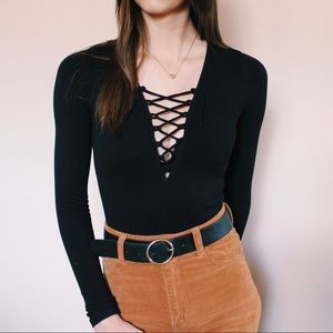 Free People Criss Cross Top